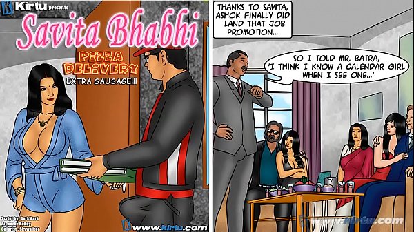 Savita Bhabhi Episode 78 – Pizza Delivery – Extra Sausage !!!