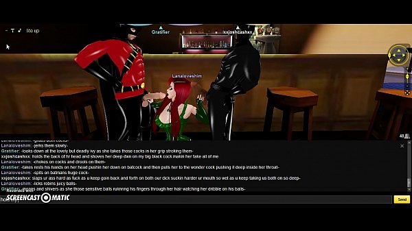 batcock and boy wonder cock vs poison pussy