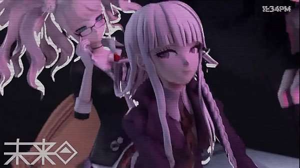 Danganronpa Junko x kirigiri The Ultimate sexy slut