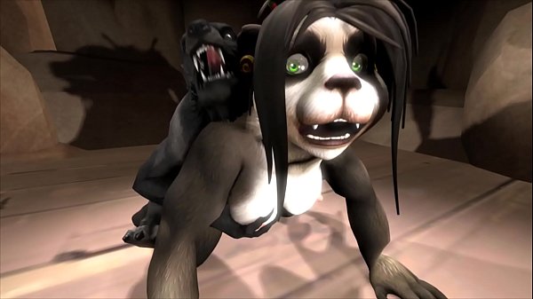 Wolf bangs Pandaren girl SFM porn
