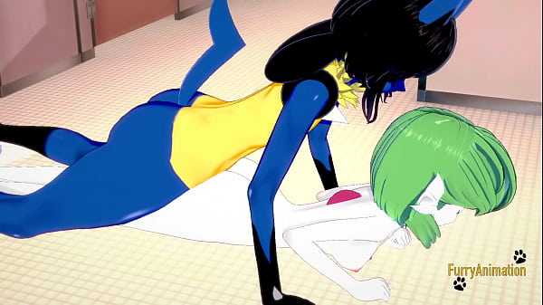 Pokemon Hentai Furry Yiff – Lucario sex in the restroom – Manga anime Japanese asian porn