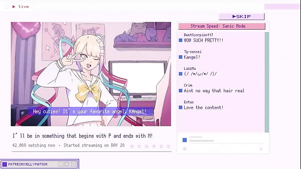 kawaiiangel fucked in stream [JellyAnimation]