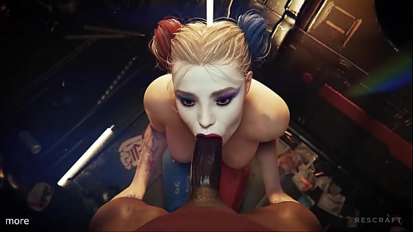 Suicide Squad / Harley Quinn blowjob and facial