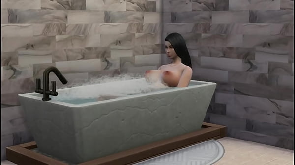 Hermanastro espía a su hermanastra embarazada en la ducha – Hermanastros cachondos tienen sexo en la ducha