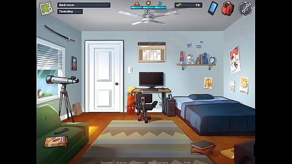 Summertime Saga ep 3 – Olhando Jenny no Banho e Debbie babando no meu Cacete