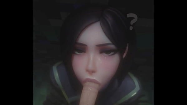 Viper giving a Blowjob