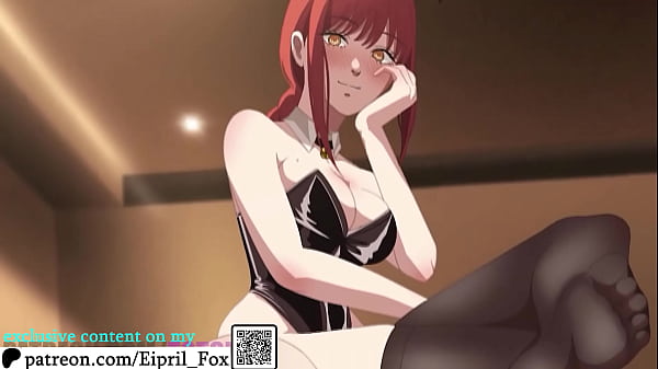 Makima got Creampied So Wisely On Powers Back – Chainsaw Man Threesome Hentai 4K