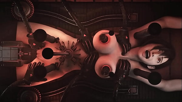 Robot Cube AI Making Experiments On Busty Teen – Exclusive Animation