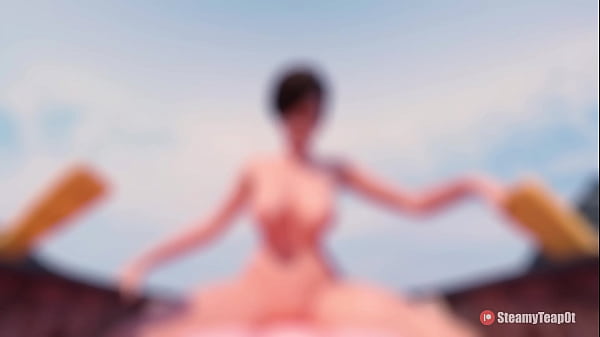 Tracer ride that dick all the way to creampie