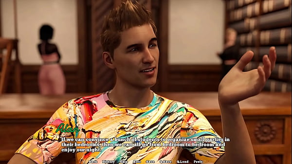 Law School #14 – Horny Red Head Wants To Taste Me In The Girls Restroom