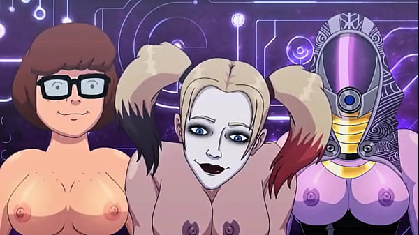 Dean Ventura fucked Velma, Elsa and Harley Quinn One by One – Cartoon Parody