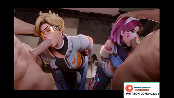 OVERWATCH DVA HARD FUCK HENTAI ANIMATED