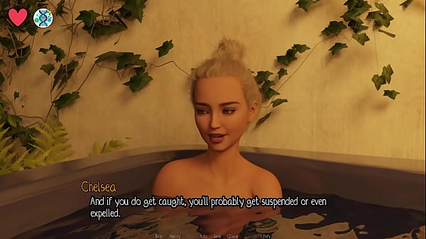 Elmwood University #12 – Brunette Cheerleader Loves To Dirty Talk Into My Ear. She Thanked Me For Fucking Her in The Hot Tub