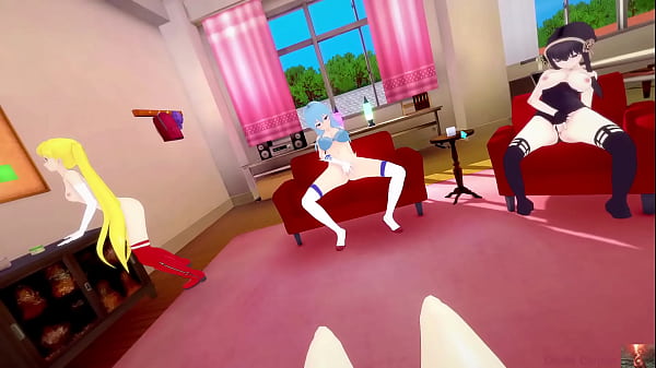 POV Group of Girls Touch Themselves Moaning Loudly, lesbians masterbating to each other