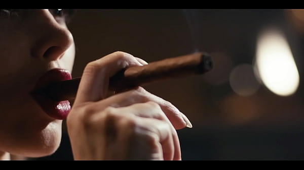 Horny Mistress With Big Tits Smoking Cigar – Karina King Cowgirl Sex And Smoke Fetish