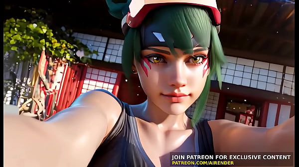 3D Porn : Overwatch – Kiriko Dick Ride Uncensored Hentai AI Generated Cartoon
