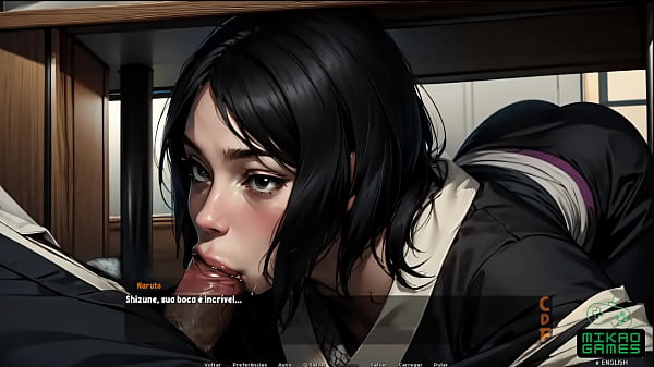 Hokages life ep 9 – Shizune melhor secretaria Chupando Naruto na hora do almoço