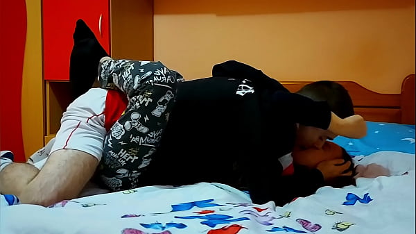 My best Friend Invites me to her Room and she Gets Romantic