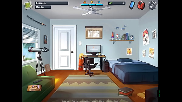 Summertime Saga ep 91 – Ruiva salva vidas me mamando na cabine de Glory hole