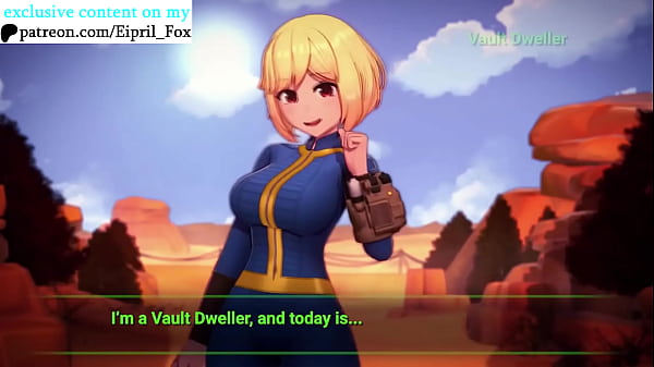 Vault Dweller Girl wants to Research your Dick! – Fallout Animated Hentai 4K