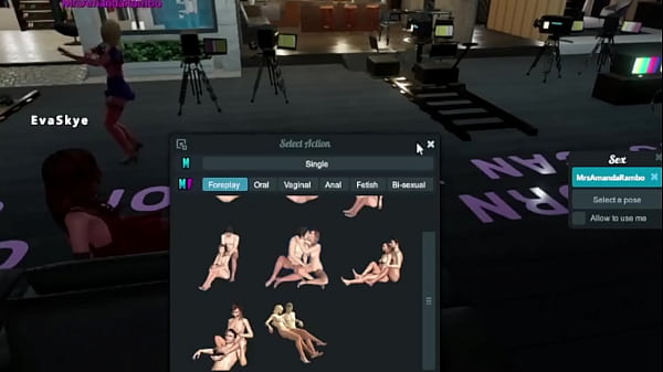 Hago una firmación en un estudio porno