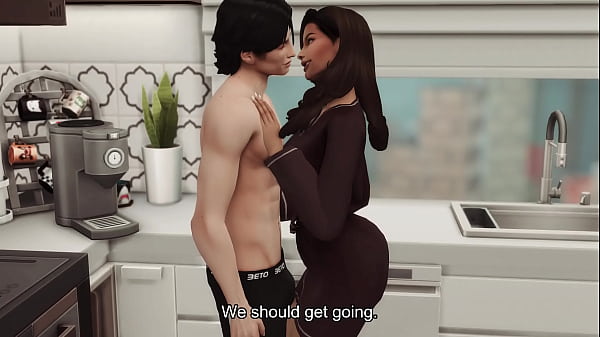 He has morning sex with his boss in her kitchen! | Sims 4 Adult Machinima
