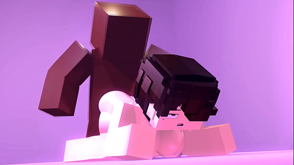 Helen’s sex room with BBC | Minecraft porn animation