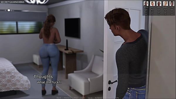 Huge Boobed Stepmom Caught Her Horny Tenant Peeping On Her While Toying Her Pussy and Ass With a Huge BBC Dildo – Blacked House 07 3D Porn Game