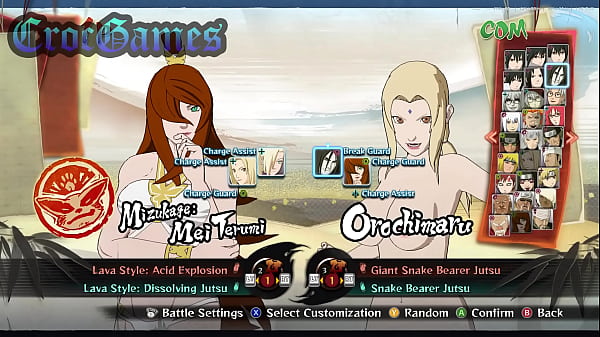 Mei Terumi Nude – Naruto Game
