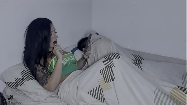 My tired boyfriend is sleeping and I go fuck his friend in the next room – Episode 1