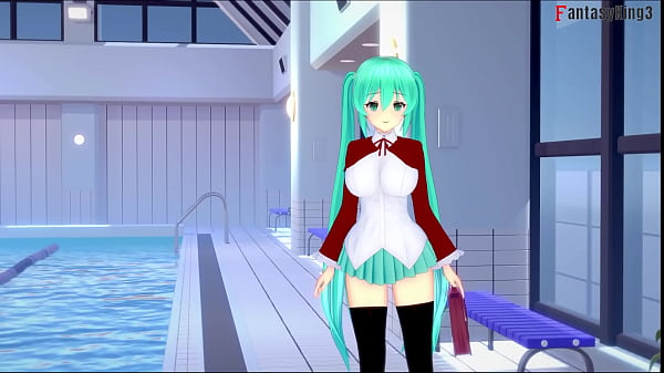 Hatsune Miku POV sex behind the pool | free POV | Vocaloid | Full & POV on Sheer & PTRN: Fantasyking3