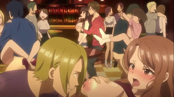 Perv Couples on Swinger Party: First Orgy with my Busty Colleague, Hentai