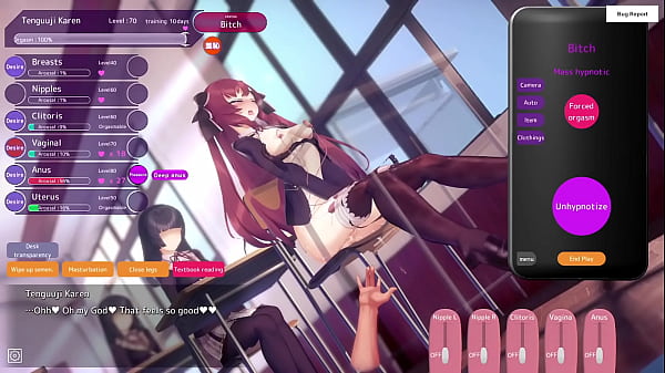 [Hentai Game][Live2.5D]HypnoApp,Karen”The darkness is still… Oh!! I’m Cumming,OMG!!!”