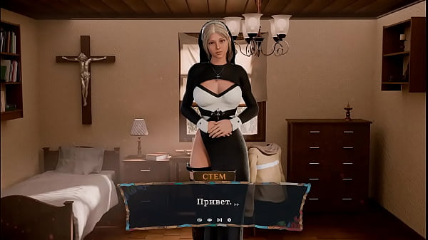 The nuns broke the car to get fucked. 3D Hentai Game